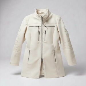 Brema Tech Coat in Ivory